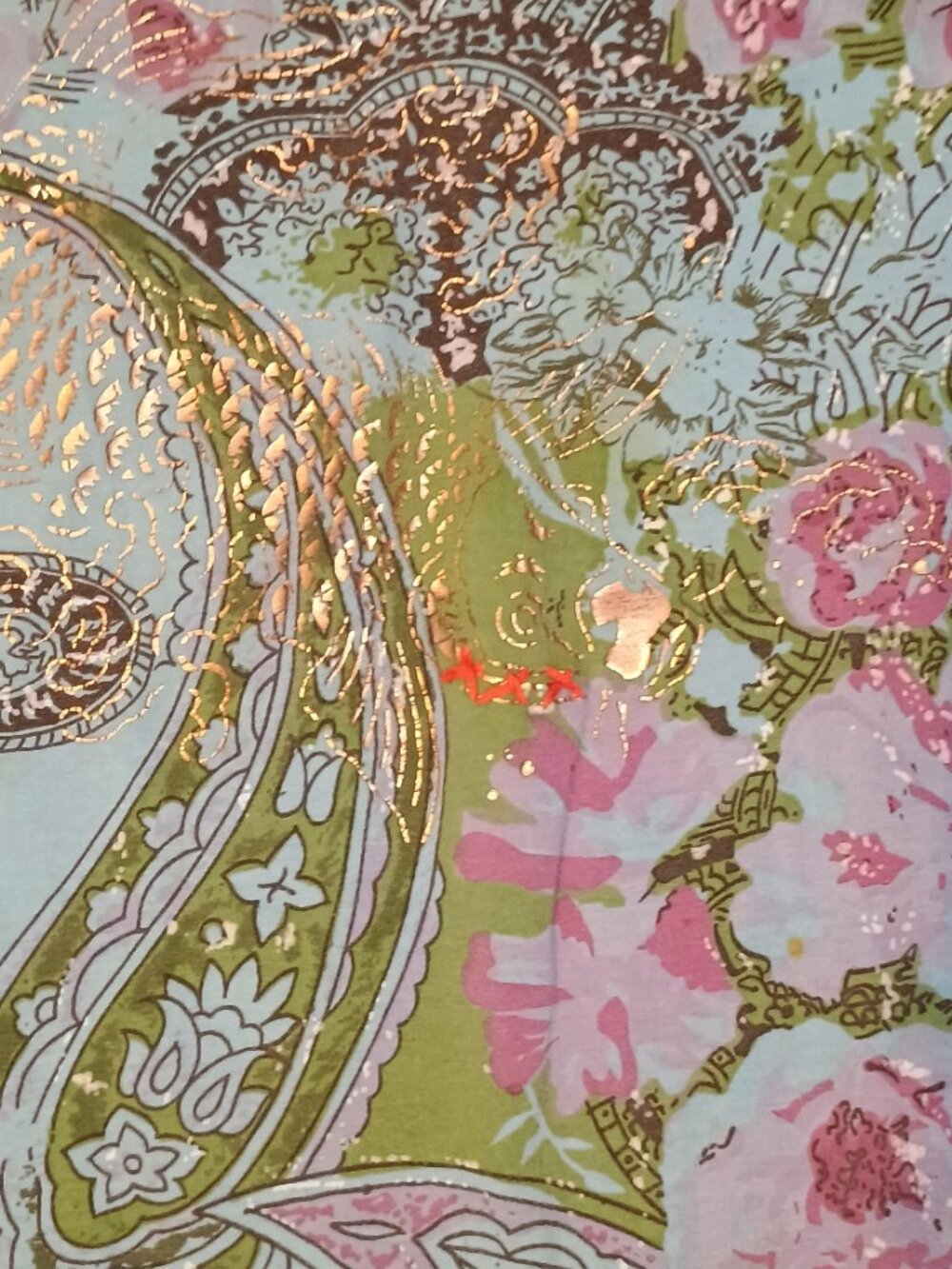 Mimi & Maggie/Tunic Dress/Girls 2T/Multi Paisley Floral/Boho Cottagecore Boutiqu - Picture 5 of 11